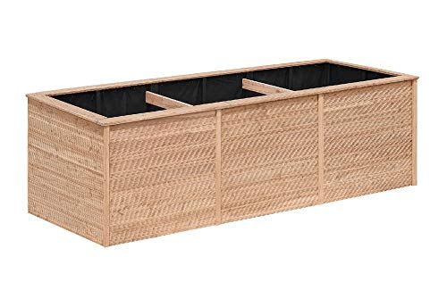 Hochbeet aus Lärche Madera Natur XL mit 2700 Litern Volumen