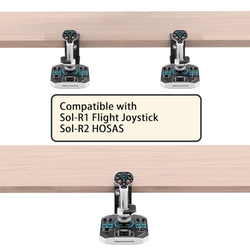 Support de bureau en métal pour Thrustmaster SimTask Farmstick et TCA Sidestick