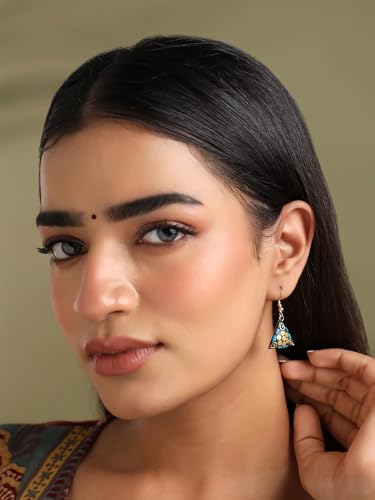 Image of Qiroko Boho Charm Collection | Ethnic Traditional Handmade Tibetan Combo Earrings Set For Women And Girls | Multi-Colour | Anniversary Birthday Gifts