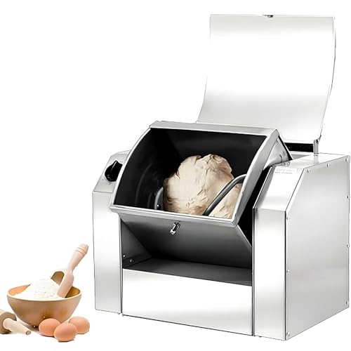 Stand Mixers Electric Kitchen Food Mixer, Commercial Dough Mixer Machine Flour Mixer, Pasta Bread Dough kneading Machine with Timing Function, for Pizza Noodles 5KG