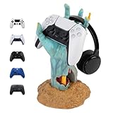 Grupo Erik: Supporto Controller e Cuffie Gameration | Playset Gamer, Supporto Controller PS5, XBOX Series S e X, Portacuffie da scrivania Gaming, Porta Joystick PS5 e XBOX Series X e S, Nero, Vari