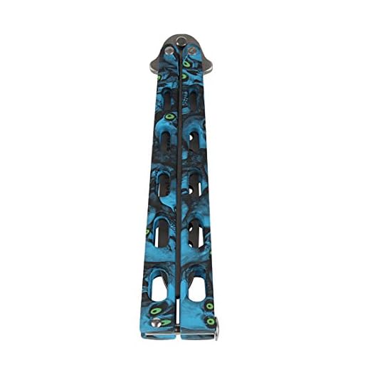 Andux Zona de metal plegable herramienta acero inoxidable azul