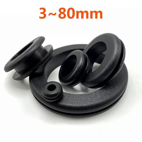 Joint de protection caoutchouc 22mm haute résilience noir