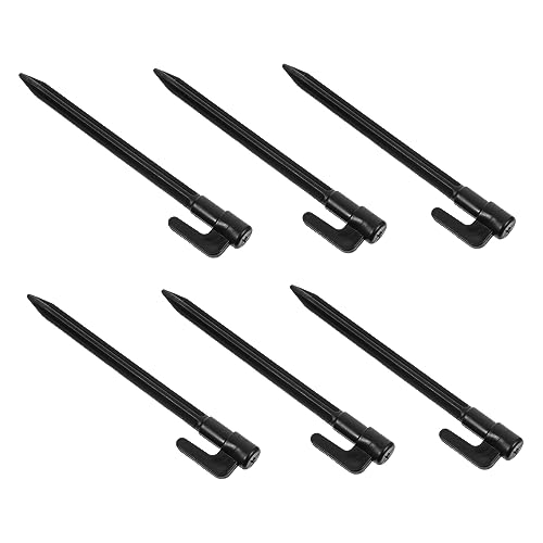 TOYANDONA 50Pcs Tent Fixing Nails Durable Plastic Ground Pegs for Outdoor Camping Heavy Duty Stakes for Tents and Awnings Weather Resistant Accessories for Secure Anchoring