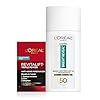 L'Oreal Paris Bright Reveal Broad Spectrum Daily SPF 50 UV Lotion, 1.7 fl oz + Moisturizer Sample