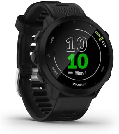 Garmin Relógio Forerunner 55 com Monitor Cardíaco de Pulso e GPS