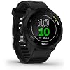 Garmin Forerunner 55 GPS Running Smartwatch, Black