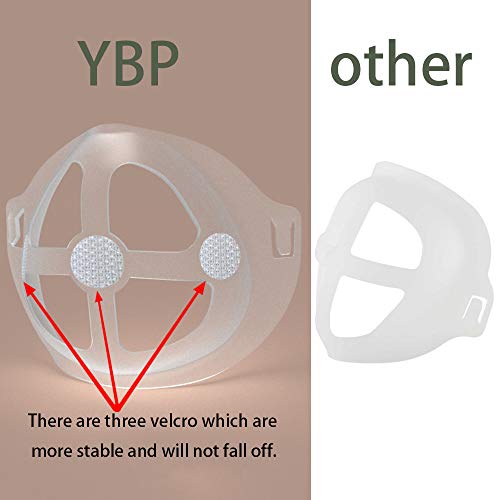 3D-Face-Mas-K Bracket Reusable Internal Support-Frame - Ybp 4Pcs Washable Inner Holder Is Protector Lipstick Keep Fabric Mouth Create Breathing Space-4. #TOP3