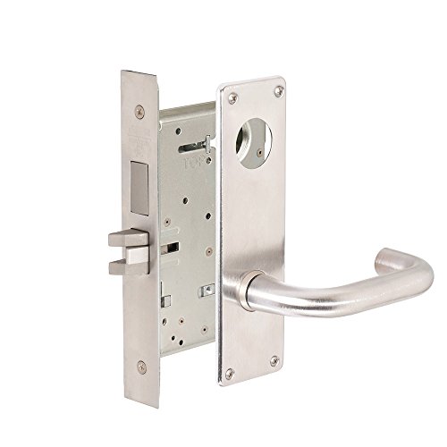 CORBINRUSSWIN ML2065-LWN-626-LC 626 Satin Chrome, Lever LWN Lustra, Dormitory/Exit, Steel; Stainless Steel; Brass
