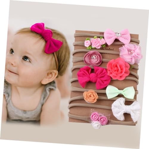 Hohopeti Acessório De Cabelo Para Meninas Laços De Cabelo Para Meninas Faixa De Cabelo Elástica Para