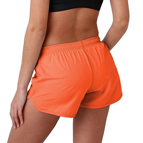 FOCO Denver Broncos NFL Womens Solid Running Shorts