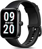 📩【Recordatorios y Múltiples Funciones】Con la sincronización de tu smartphone y tu reloj smartwatch, podrás leer directamente los mensajes en la pantalla del reloj. Cuando te llamen, este reloj deportivo hombre vibrará y te mostrará quien te llama. Reloj también te alertará cuando lleves demasiado tiempo inactivo, y cuenta con pronóstico del tiempo, reloj mundial y temporizador. Sincronizarás tu smartphone mediante su conexión bluetooth 5.0,que te permitirá controlar la reproducción de la música