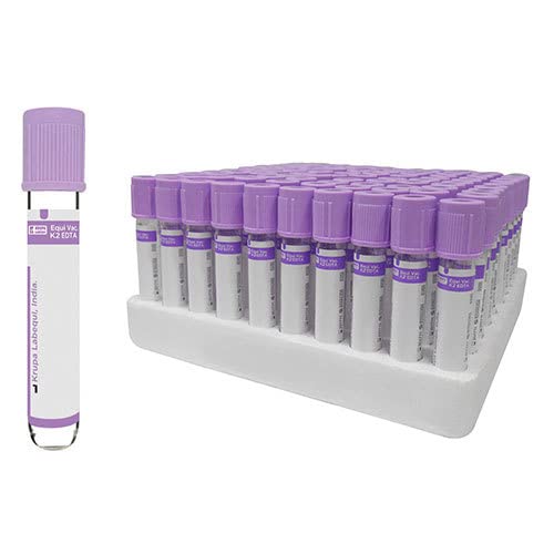 4 ml Purple cap 12x75 mm non vacuum Test Tube pp (Pack of 100)-image-23