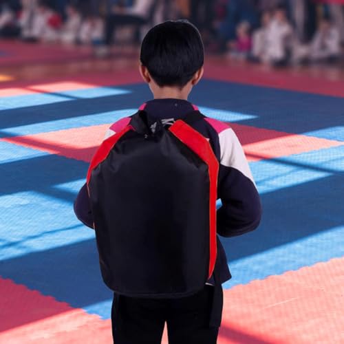 Taekwondo Bag Drawstring Backpack Casual Daypack Wear Resistant Adjustable Strap Gym Bag for Karate Exercise Sanda Training4