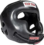 Kinn- und Jochbeinschutz TopTen Kopfschutz „Full Protection“ mit Kinn- und Jochbeinschutz - schwarz, Gr. M