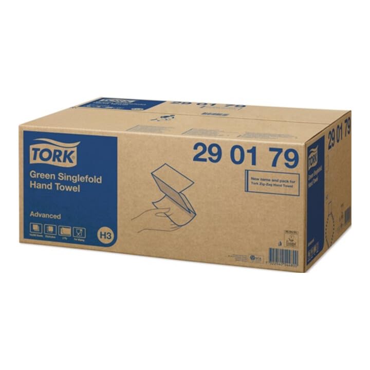Tork 290179 - Toallas de mano (250 unidades), color verde