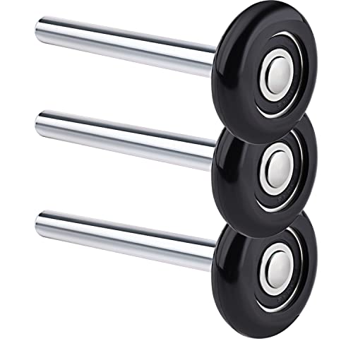EWONICE 10 Pack Nylon Garage Door Roller, 4\" Stems / 2\" Inch Ultra-Quiet Rollers, 6200RS Double Seals Precision Bearings, Durable and High Load (Black) - Thumbnail 7