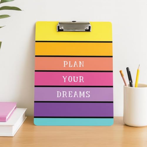 Image of Clipboard Drawing, Writing, Exam Board with Clip (Size - 24x36 cm) Sturdy, Lightweight for Office, School, College - QTS 4