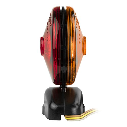 Blazer International Trailer & Towing Accessories C6300 2-Sided Magnetic Trailer Towing Light Kit, Red&Amber