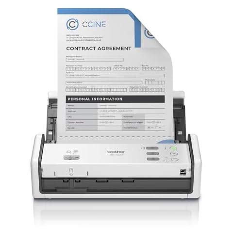 Brother ADS-1350W Wireless Scanner Cover