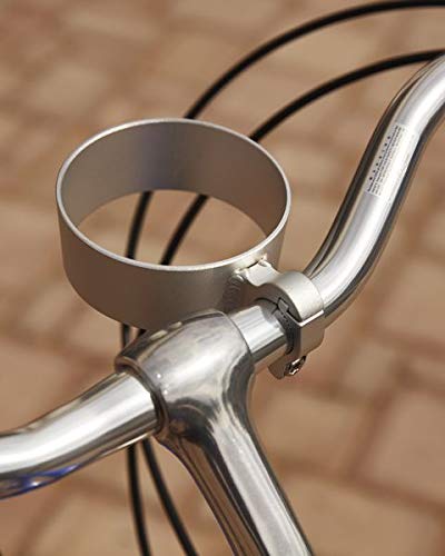 Quality Aluminum Clamp on Solo Coffee Cup Drink Holder for Bicycle Cruiser Handlebar