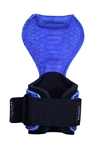Image of Cobra Grips Weight Lifting Gloves with Adjustable Neoprene Padded Wrist Wraps - Heavy Duty Alternative to Power Lifting Hooks for Deadlifts