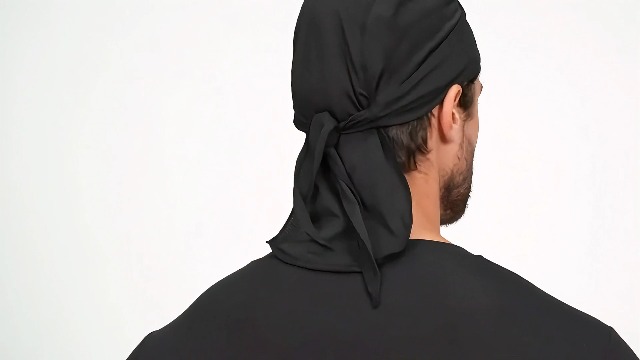 Pack 3 Durags En Soie Unisexe - Longue Queue, Style Hip-Hop, Pour Homme & Femme (Noir, Blanc, Rouge)