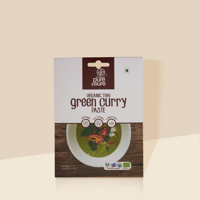 Pure & Sure Combo Pack Of Organic Red Curry Paste-50Gms And Organic Green Curry Paste-50Gms - Image 4 thumbnail