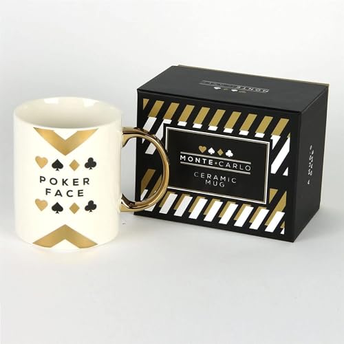 Widdop Mug Monte Carlo avec visage de poker
