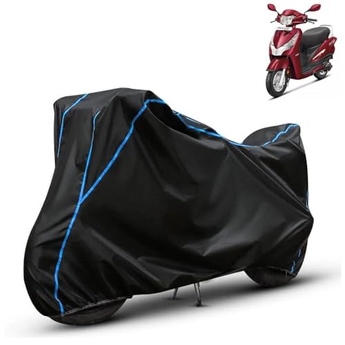 Image of Kerwa Waterproof Bike Cover Compatible with Hero Destini Prime | Dust Proof, UV-Resistant, All-Weather Protection Bike Body Cover, Windproof Elastic Bottom