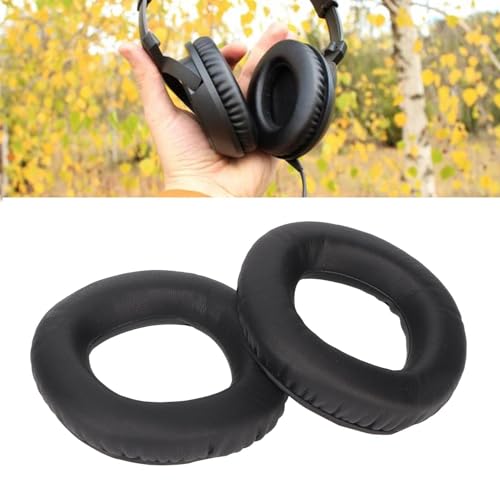 Rankomu Zamienne nauszniki do słuchawek, miękka, wygodna poduszka do uszu Sennheiser PX360, MM550 X, MM550 Travel, PX360BT, MM450 X, Enhance Bass, czarne