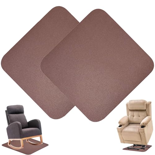 Recliner Pads for Hardwood Floors, Under Recliner Mat Floor Protectors Furniture Pads to Keep Furniture from Sliding Swivel Chairs Recliner mats for Hardwood Floors Non Slip Furniture Pads