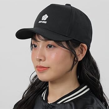 Amazon | [マリークワント] ロゴエンブロ キャップ アイボリー FREE