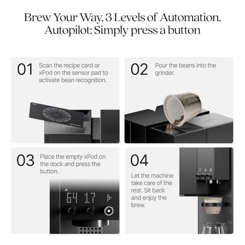 Image of xBloom Studio Coffee Machine, Drip Coffee Maker, Grinder&Scale, AppControl