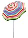 Rio Beach Deluxe 6ft  Sun Protection Beach Umbrella with Tilt