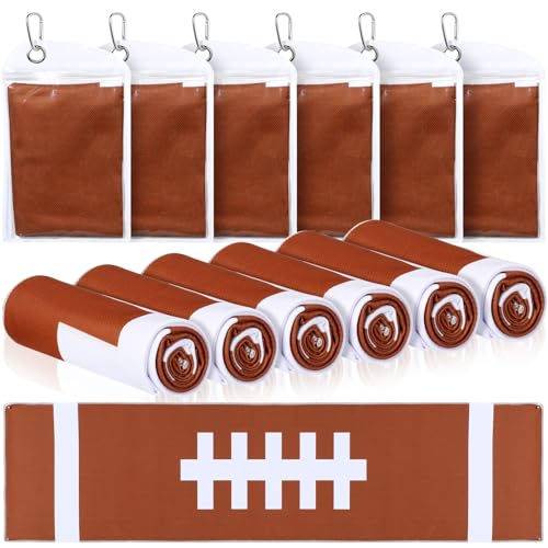 Hahafelt 12 Pack Football Cooling Towels, Sports Towels with Bags, 40