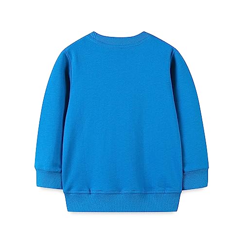 CM-Kid Toddler Boys Sweatshirt Elephant Shark Long Sleeve T-Shirt Pullover Crewneck Tops Winter Warm Sweater Gifts for Kids2