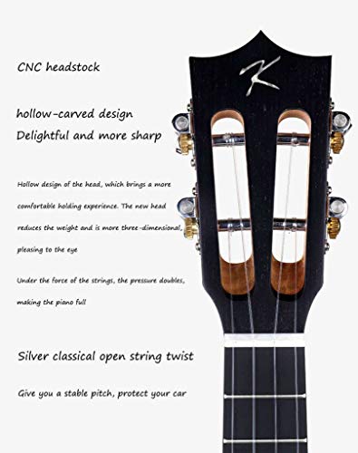 Concert Ukulélé, Professionnel Yukulele Avec Sac Advanced Acacia Wood Bois Entier Incluse Kit Débutant Pour Avancée… - Les Beatles, Paul McCartney, John Lennon, RIngo Starr, George Harrison Concert Ukulélé, Professionnel Yukulele Avec Sac Advanced Acacia Wood Bois Entier Incluse Kit Débutant Pour Avancée… – Image 7