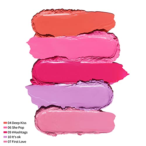 Oulac Mauve Pink Lipstick - Moisturizing Lip Stick Glossy Tinted Lip Balm, Sheer Shine Juicy Finish, Lightweight And Hydrating Formula For Dry Lip Care, Vegan 2.2G/0.07Oz (07) #TOP5