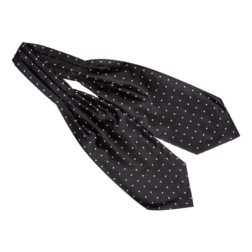 Image of The Tie Hub Microfibre Cravat for Men - Formal & Wedding Occasion Wear