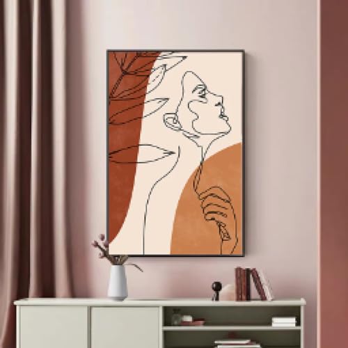 Toile art mur art KEBIA 60x80cm sans cadre pour habiller un grand mur vide