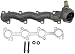 Dorman 674-587 Drivers Side Exhaust Manifold Kit For Select Ford Models