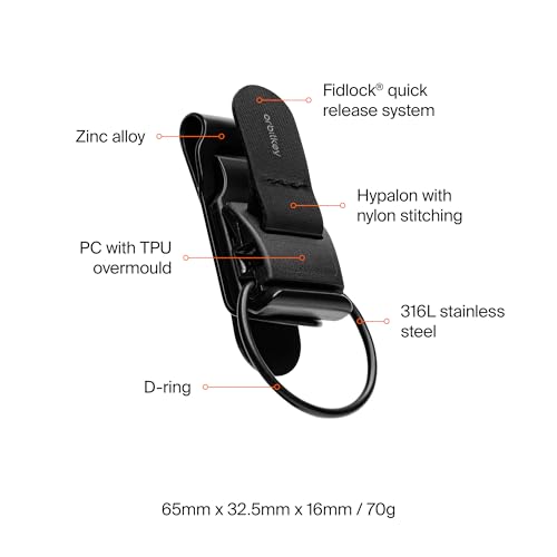 Image of Orbitkey Belt Clip - Black