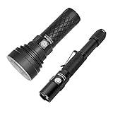 ThruNite Handheld EDC LED Flashlight Bundle/Catapult V6 Long Thrower Flashlight Cool White & Archer 2A V3 Neutral White