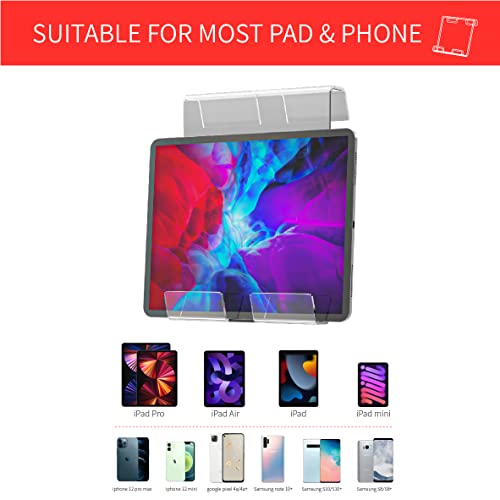 Doubleplus Tablet Holder Compatible With Peloton Bike & Bike Plus & Tread & Row, Holder For Ipad, Tablet Stand, Compatible With Myx Fitness Bike, Mount For Kindle And Ereader, Accessories For Home Gym #TOP3