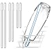 ecooe 6er-Set Spülmaschineneinsatz für SodaStream Flaschen, universeller Flaschenhalter mit verlängerter Silikonkappe für Weizengläser, Sektgläser, Biergläser. 3 Längen (26,7 cm, 23 cm, 15 cm)