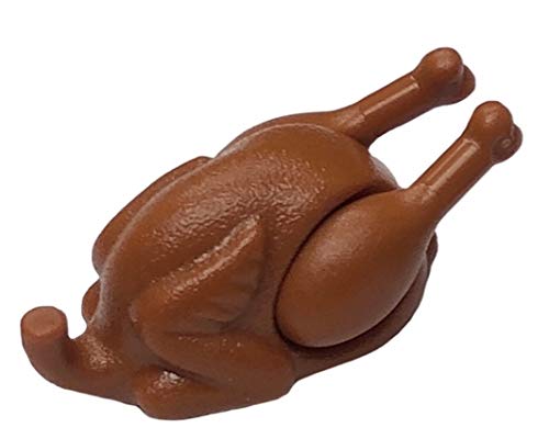 Two Lego Turkeys/Chickens from set 10197 - Fabulous Food for your Figs - Lego - Immagine 1