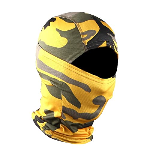 Neon Yellow Army Green Olive Drab OD Black Winter Urban Military Camouflage Camo Balaclava Tactical Hunting Face Mask Hunter