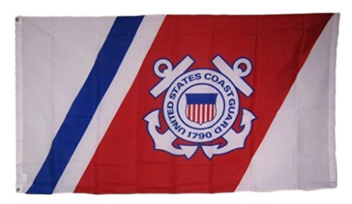 MWS 3x5 Coast Guard Flag