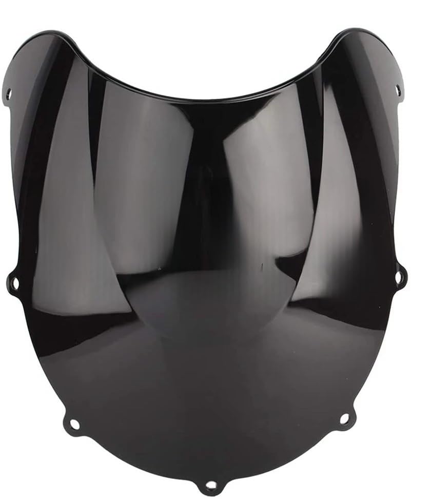 Pare-brise double bulle blanc pour moto GSXR 600 750 R SRAD 1996-1999
